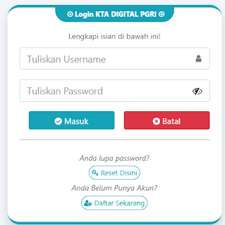 Register PGRI Deiyai - Persatuan Guru Republik Indonesia Cabang Kabupaten Deiyai